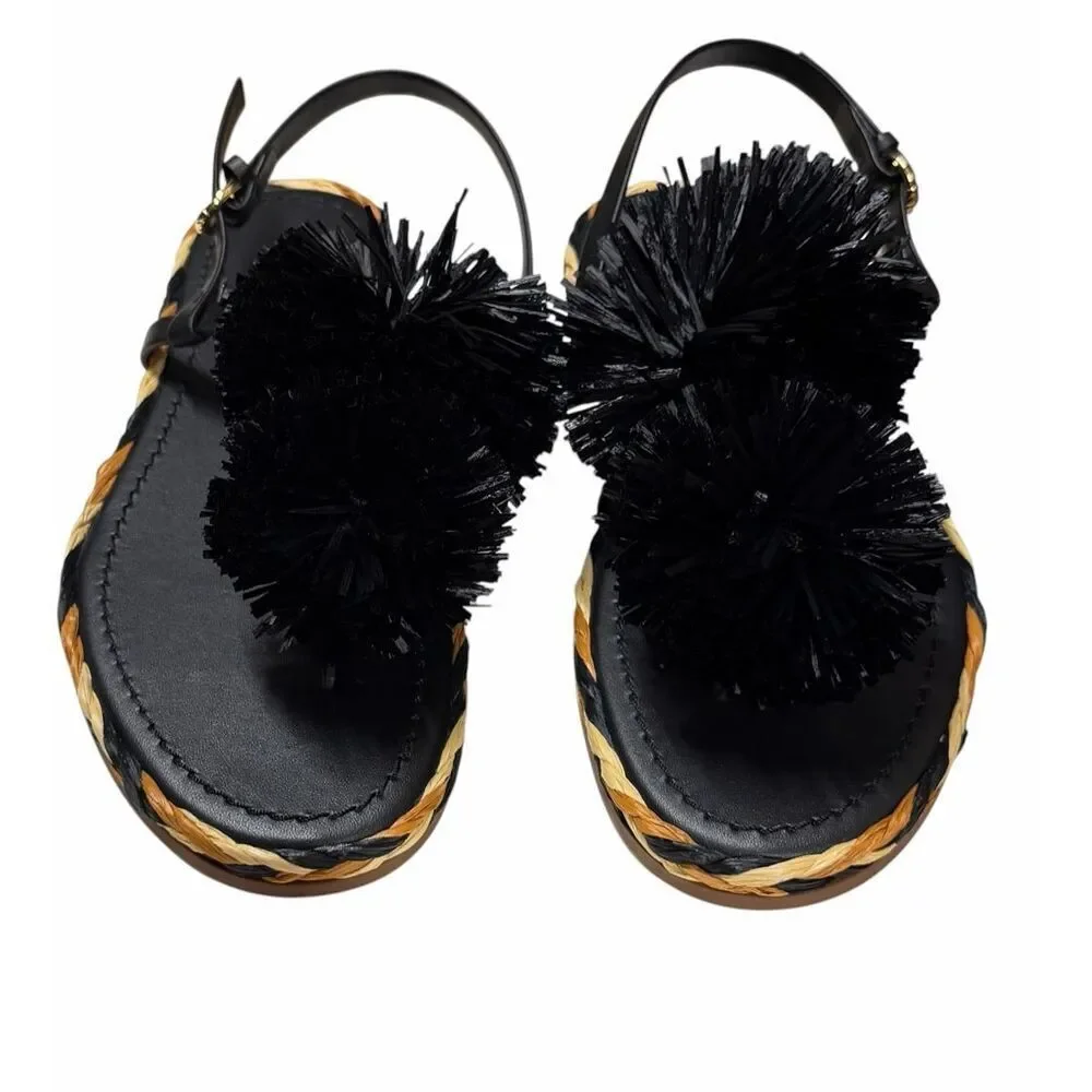 Ulla Johnson INGRID ESPADRILLE in NOIR NWB Size 38